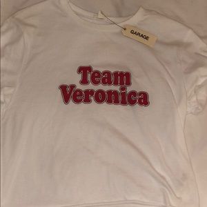 Team veronica tee with tags (brand new)